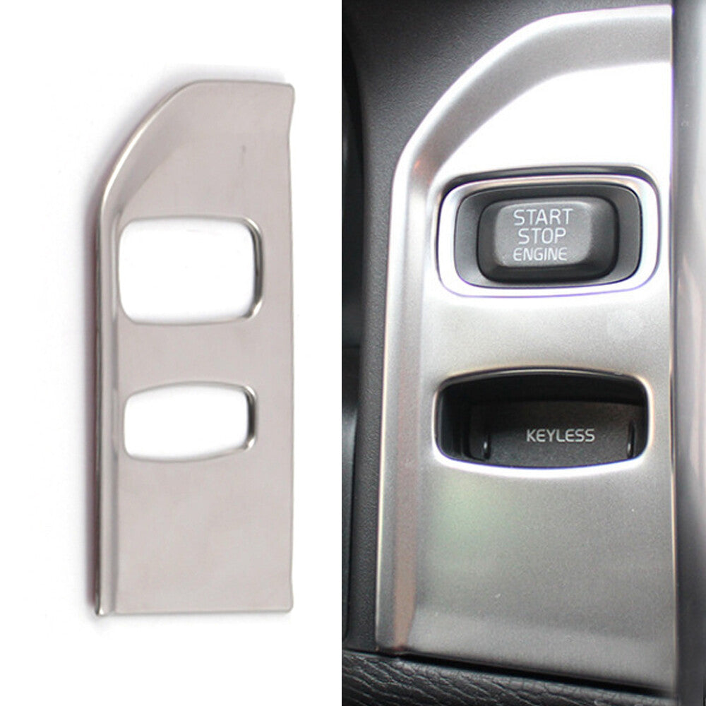 Automotive-style chrome ignition keyhole decorative frame cover for 2012-2017 for Volvo XC60 n