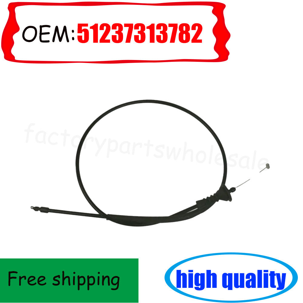1 51237313782 For 328i 435i X2 New Engine Front Hood Release Cable n