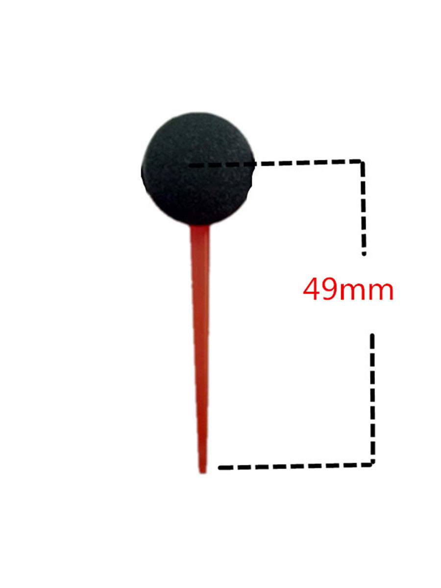 5X 49mm Length Car Motorcycle Speedometer Needle Pointers Plastic Red Universal