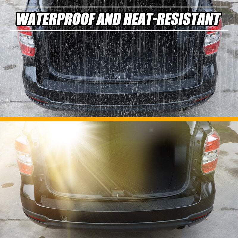 Black rear bumper protector sticker for 2013-2018 for Subaru Forester- n