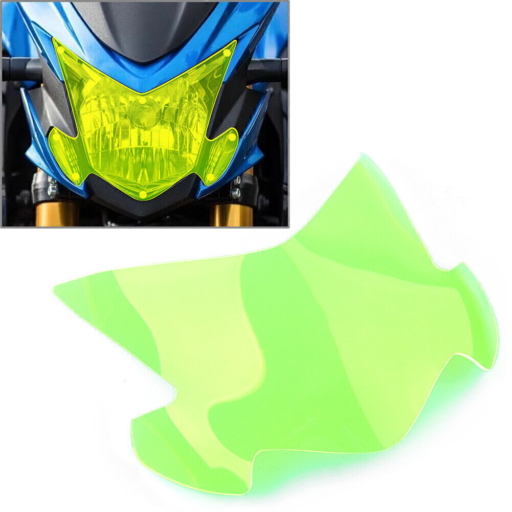 Front Headlight Guard Shield Screen Lens Cover for SUZUKI GSX-S750 15-2021 Green Q