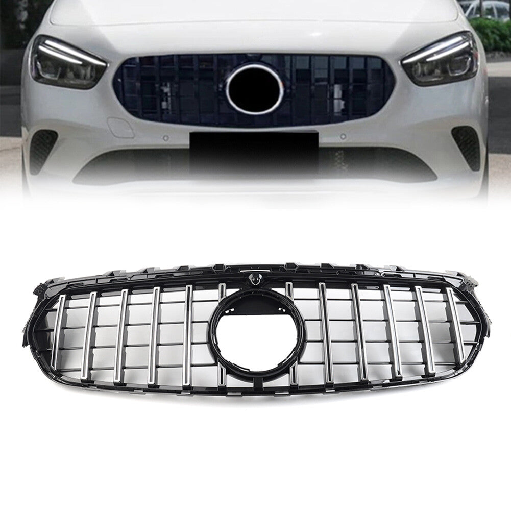 GTR Style Front Bumper Hood Radiator Grille for Benz B Class W247 2020-2022 21