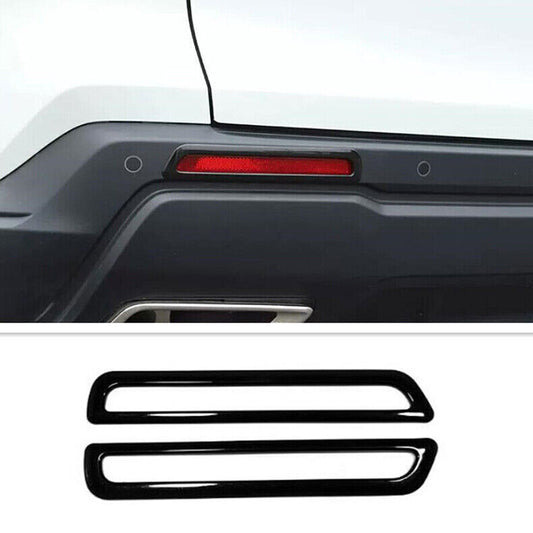 for Honda CR-V CRV 2023-2024 Bright Black Rear bumper Fog Light Frame cover Trim n