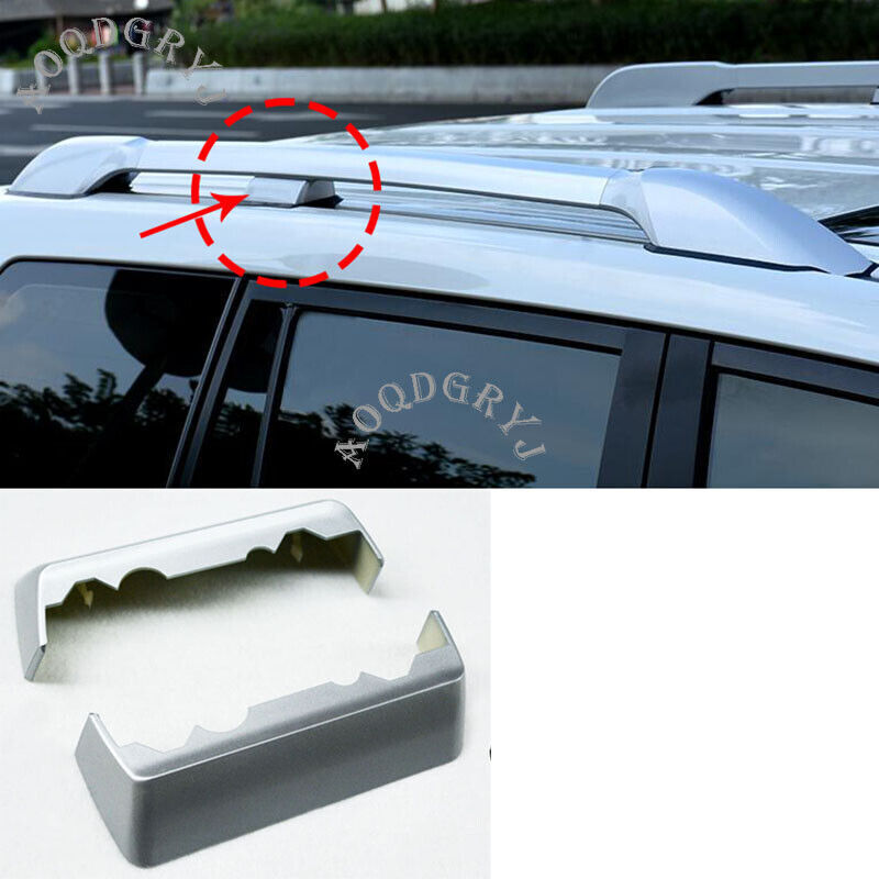 for Toyota Prado 2010-2020 Roof Rack Rail End Cover Rail Central Shell Replace Q