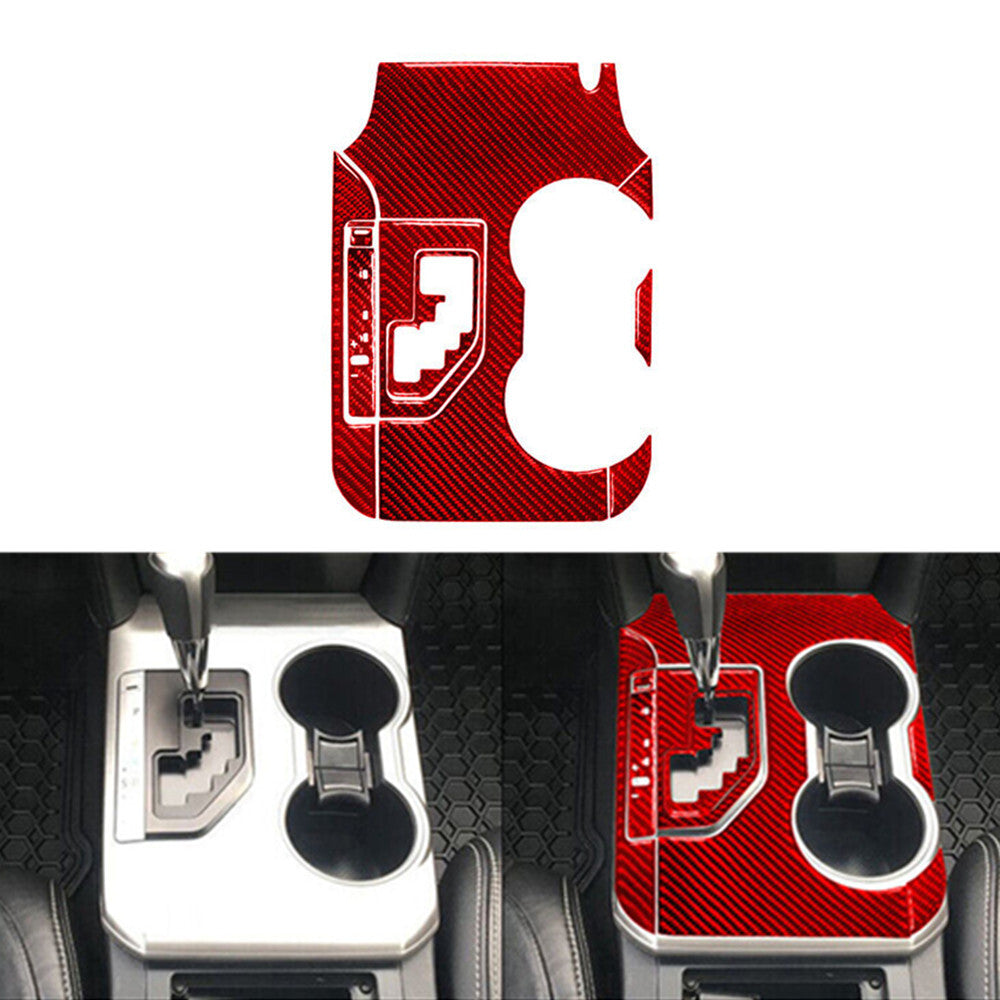 for Lancer 2008-2015 Carbon Fiber Window Switch Panel Cover Trim v