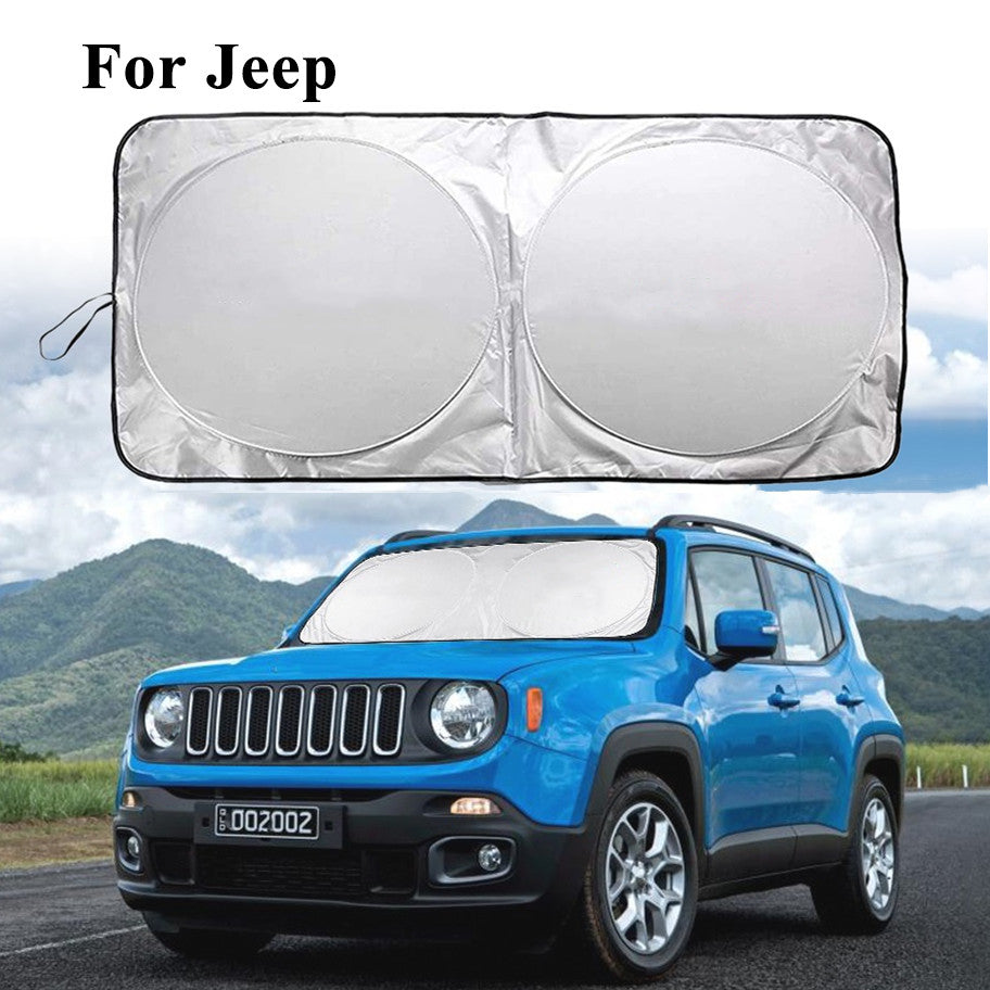 Suitable for Jeep Grand Cherokee windshield sunshade heat block sunshade - n