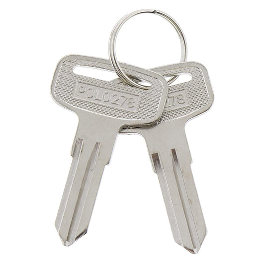 2Pcs ATV Blank Key 4010278 for Polaris Series 20, 21, 67, 68 Magnum 325/330/500 Q