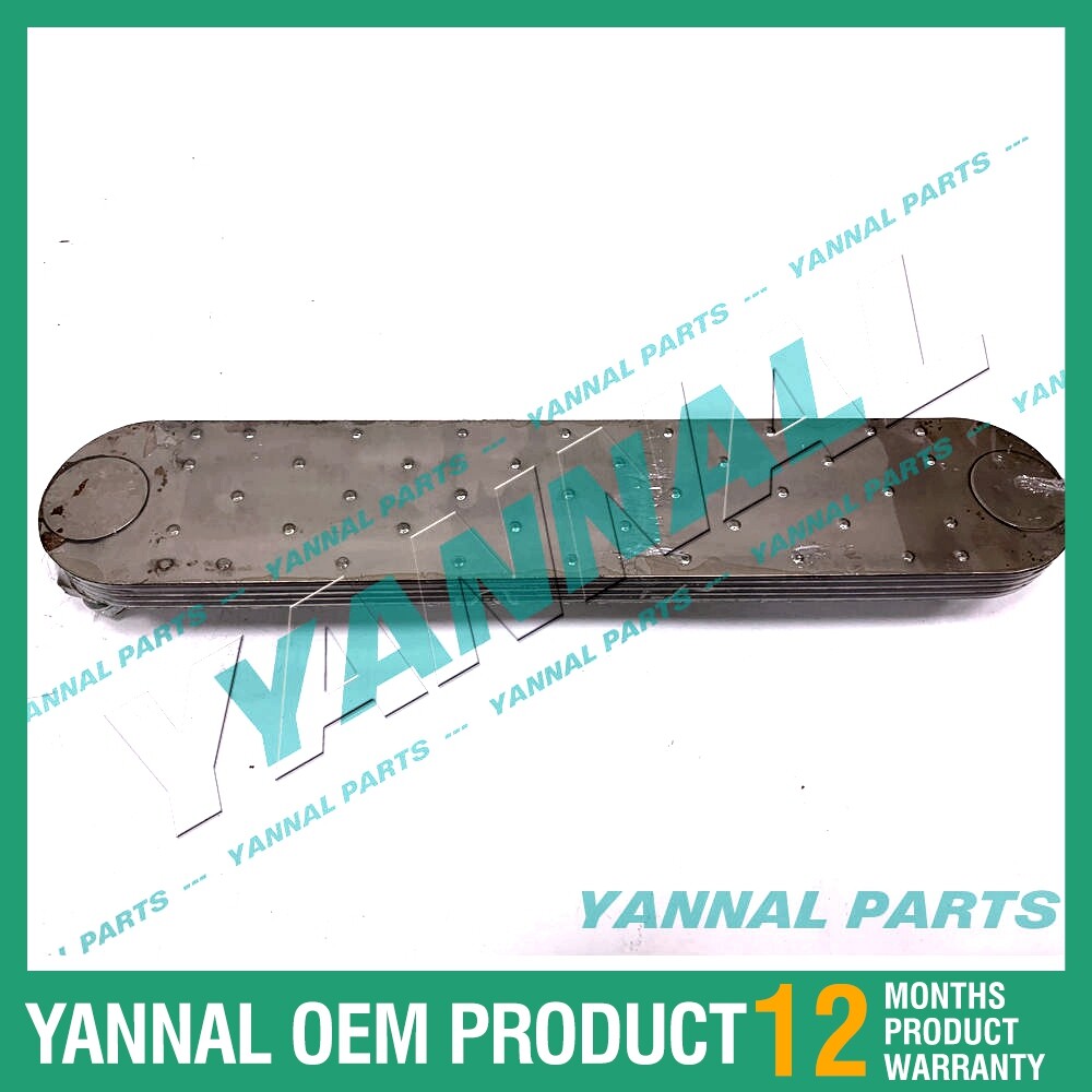 6HK1 Oil Cooler Core 8-973341000 - Suitable for Isuzu engine parts.