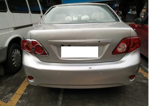 Chrome Style Rear Tail Light Lamp Frame Trim 4PCS for Toyota for Corolla 2008-2010
