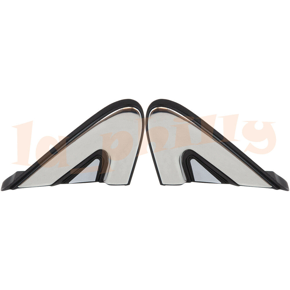 Front RHLH Side Fender Pillar Trim Molding Chrome For 2019-20 for Hyundai Santa FE