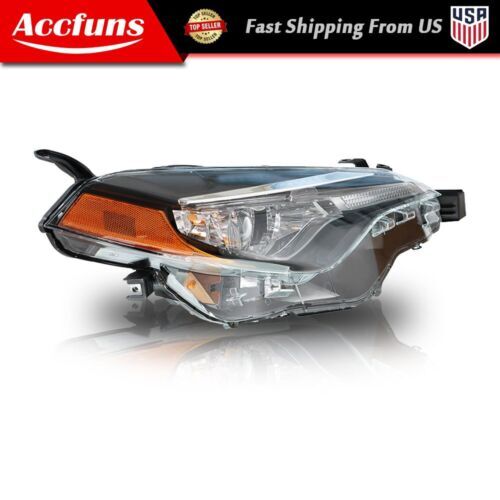 Front halogen headlight assembly suitable for 2017-2019 for Corolla L LE Eco right side - n