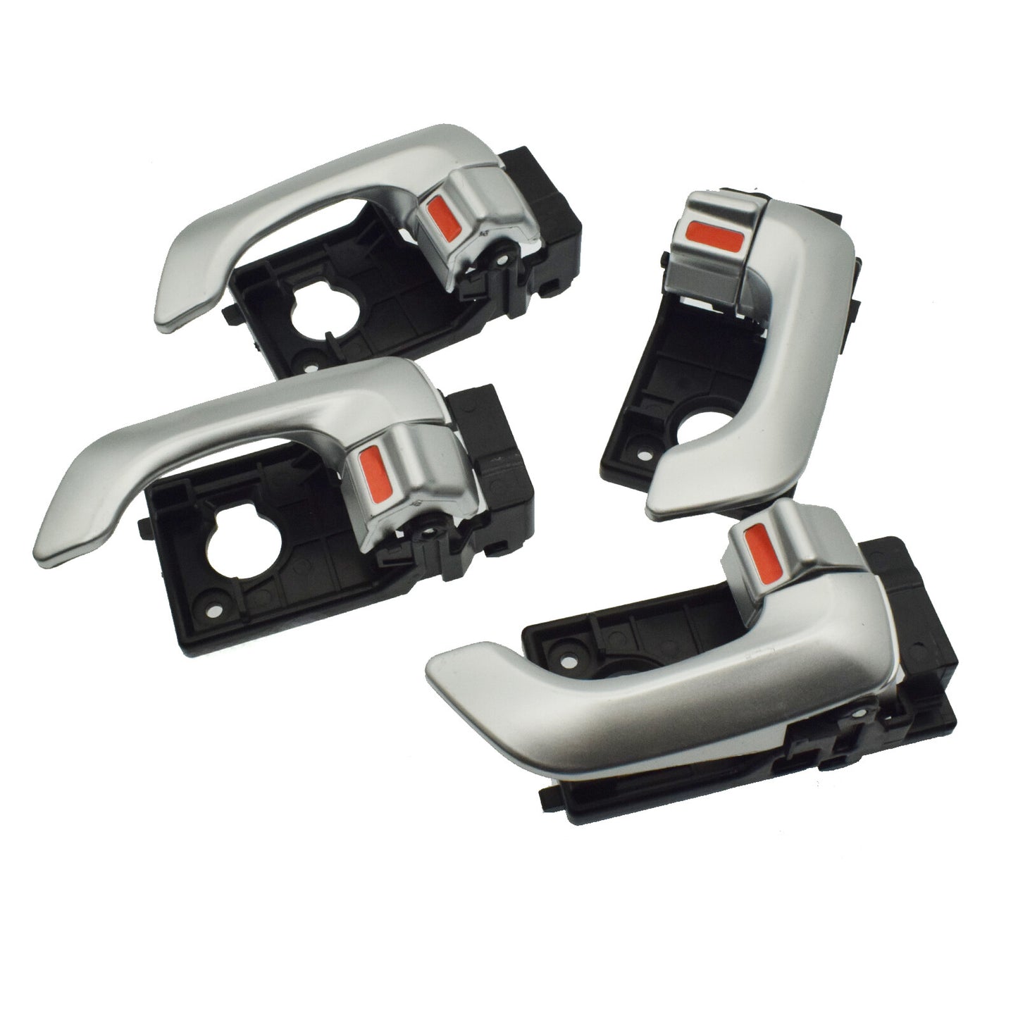 4-piece pack for Kia Optima / Magentis 2006-2010 silver left and right interior door handles n