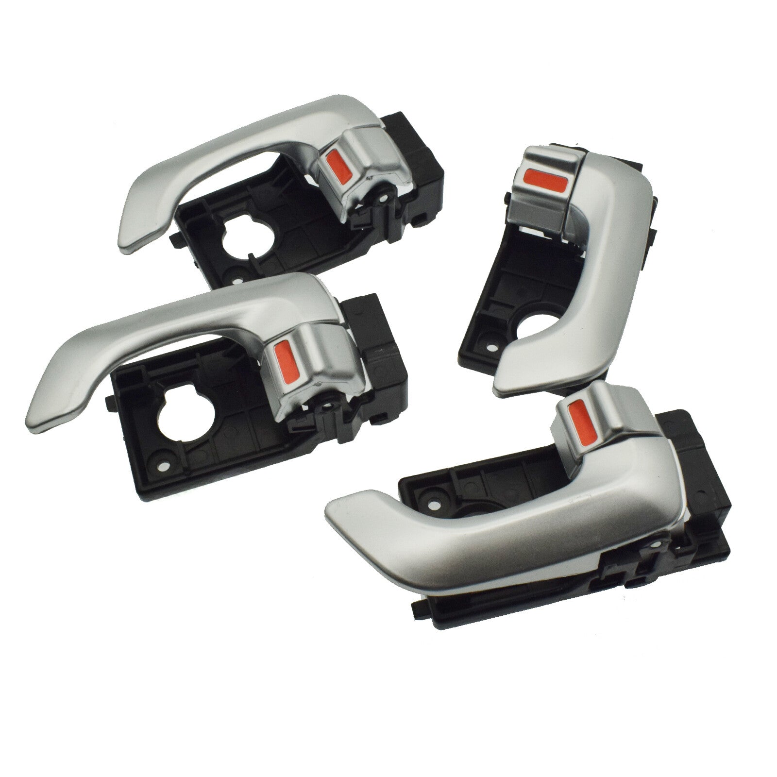 4-piece pack for Kia Optima / Magentis 2006-2010 silver left and right interior door handles n