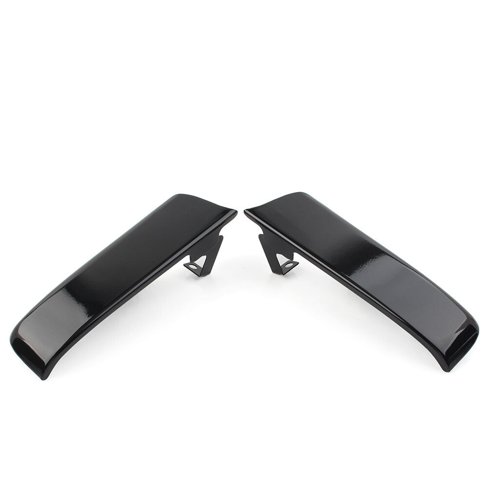 Rear Fender Saddlebag Filler Panels Fit for Harley Road King Glide 14-22 Black Q