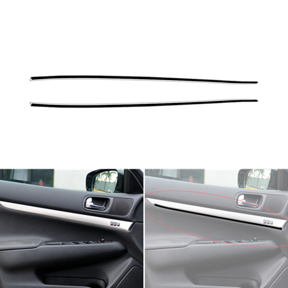 2X Carbon Fiber Rear Console Panel Trim for Land Rover Discovery Sport 2015-2019 v