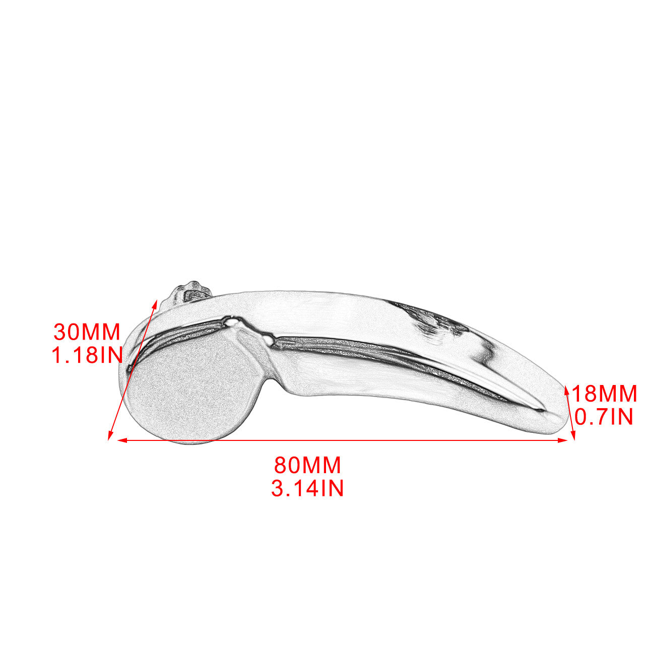 Chrome Saddlebag Latch Lever Lid Lifter for Harley Touring Electra Glide 14-2023 Q