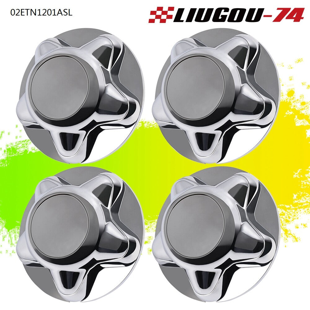 Suitable for F150 and Expedition 7-inch wheel center covers from 1997 to 2003, durable 4 pieces- v