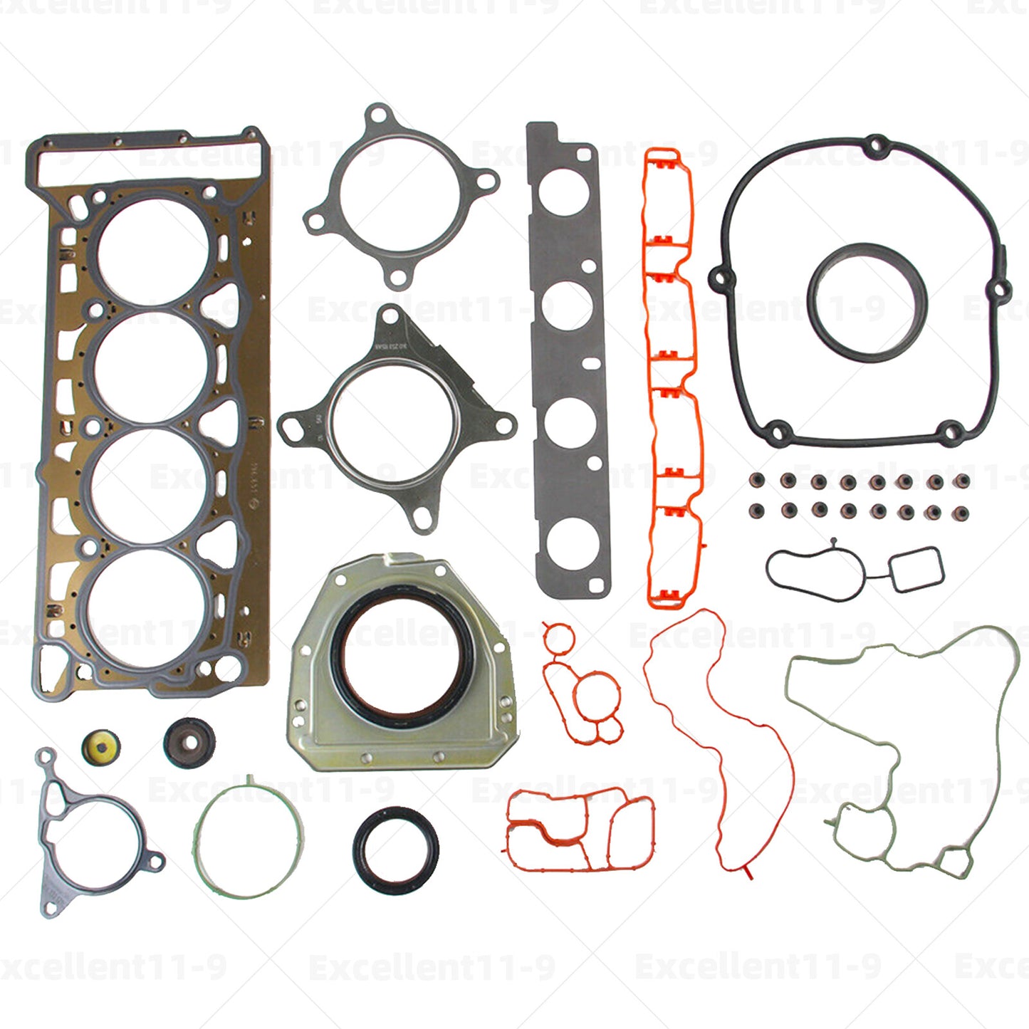 new engine overhaul timing chain, pistons, and valves suitable for CC, for Audi A4, A5, and TT 1.8T models. n