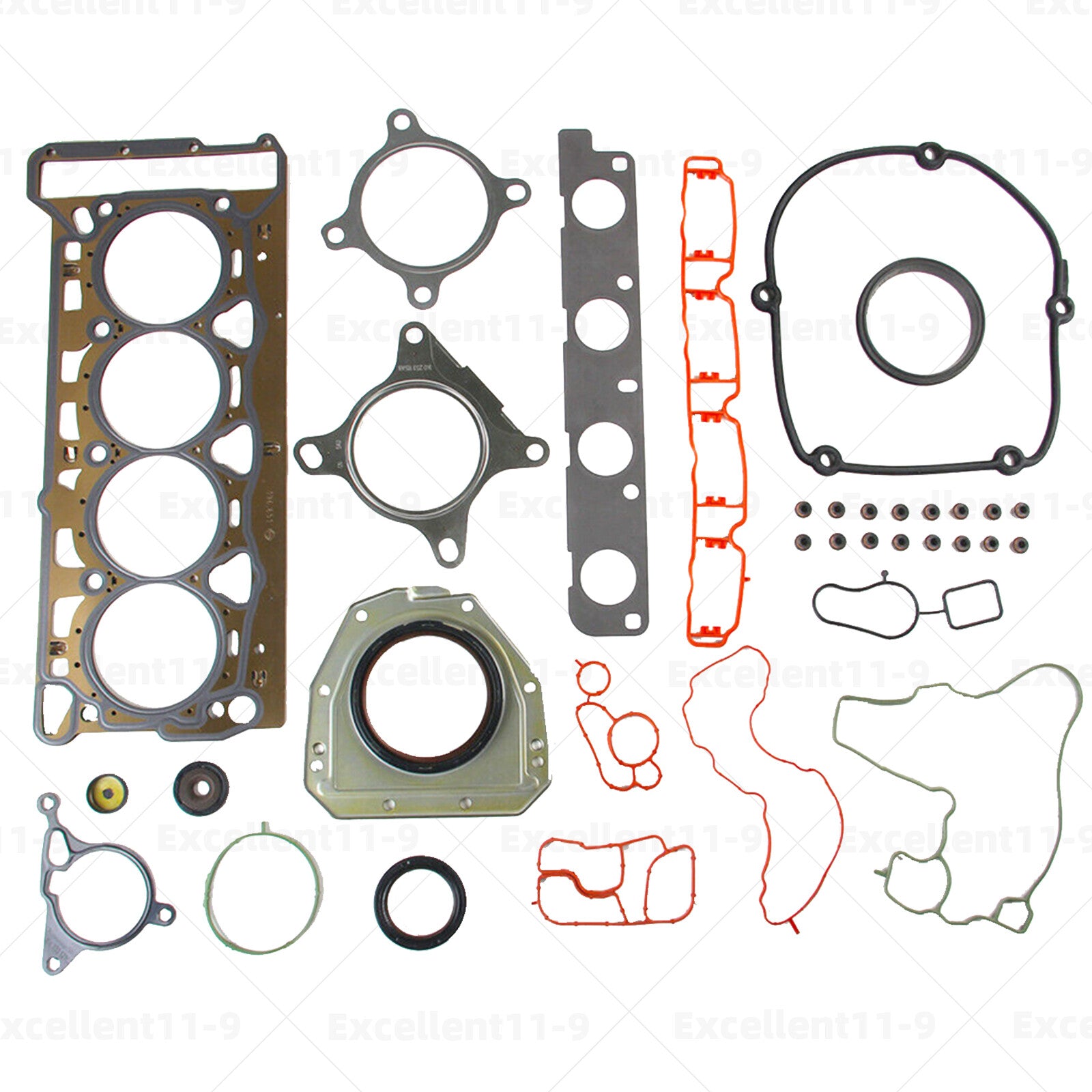 new engine overhaul timing chain, pistons, and valves suitable for CC, for Audi A4, A5, and TT 1.8T models. n