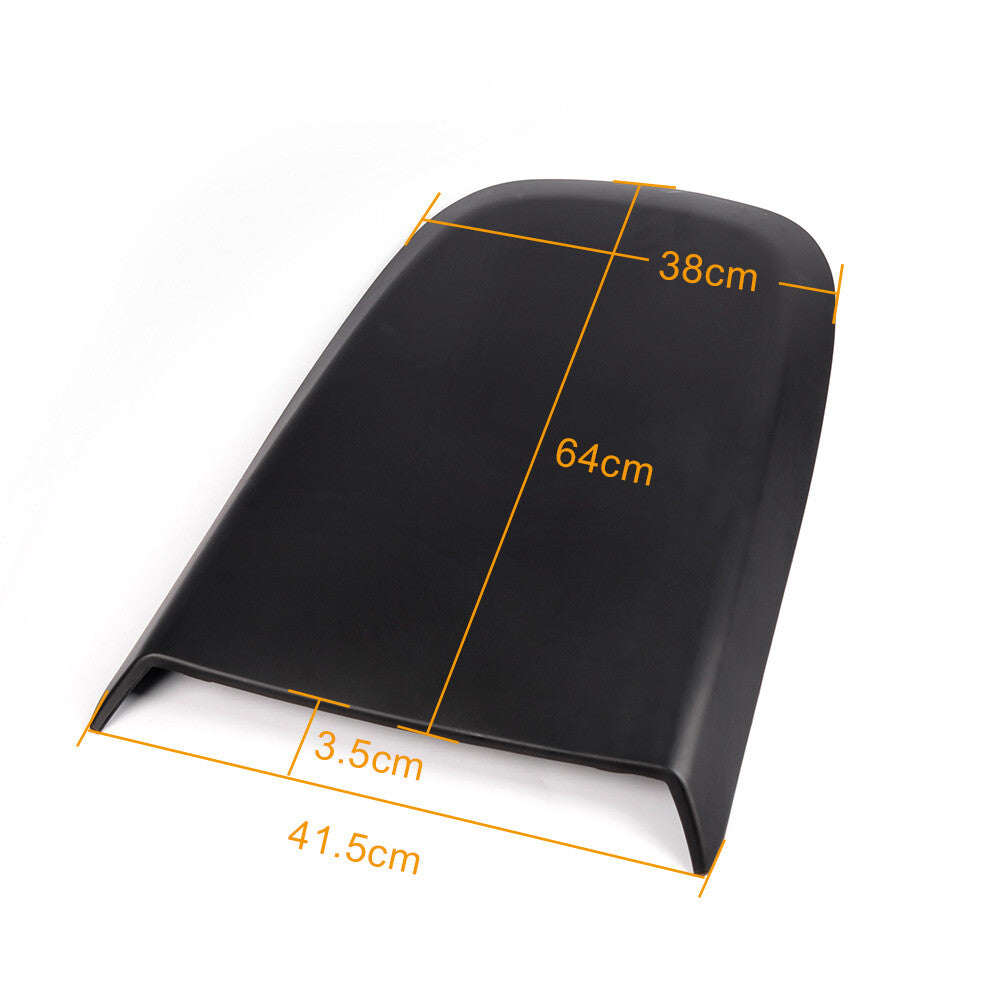 Front racing style ventilated hood spoon suitable for 05-09 for Mustang GT V8 black American- v
