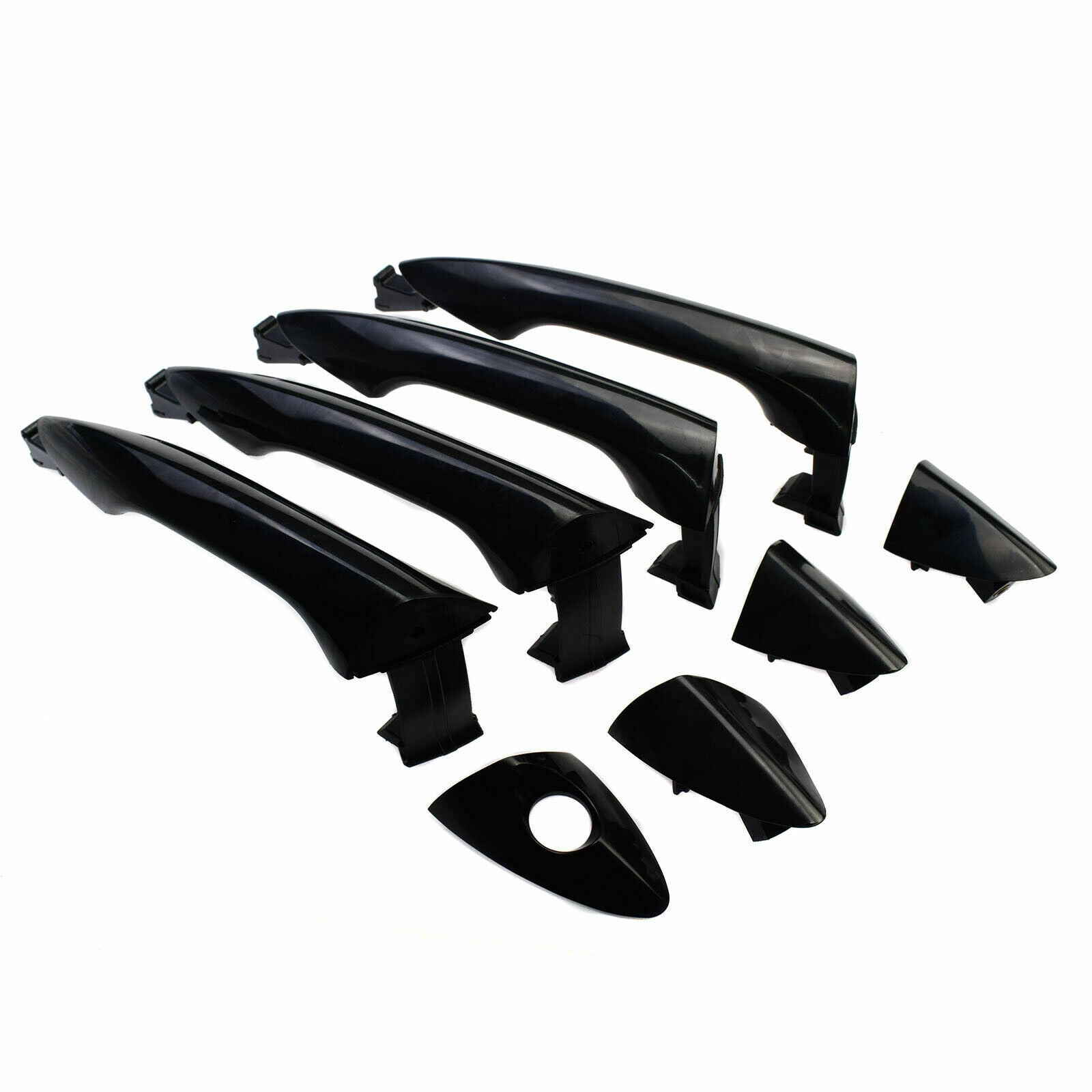 4 Piece Set Exterior Door Handle Front and Rear Set for for Hyundai for Elantra 2011 - 2016- v
