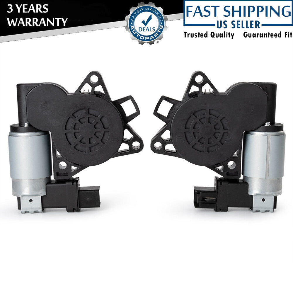 2 pieces for 2007-2015 for Mazda CX-9 front left + right power window adjuster motors Q