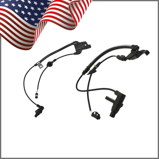 2pcs Rear Left Right ABS Wheel Speed Sensor for Toyota Highlander 2008-2010
