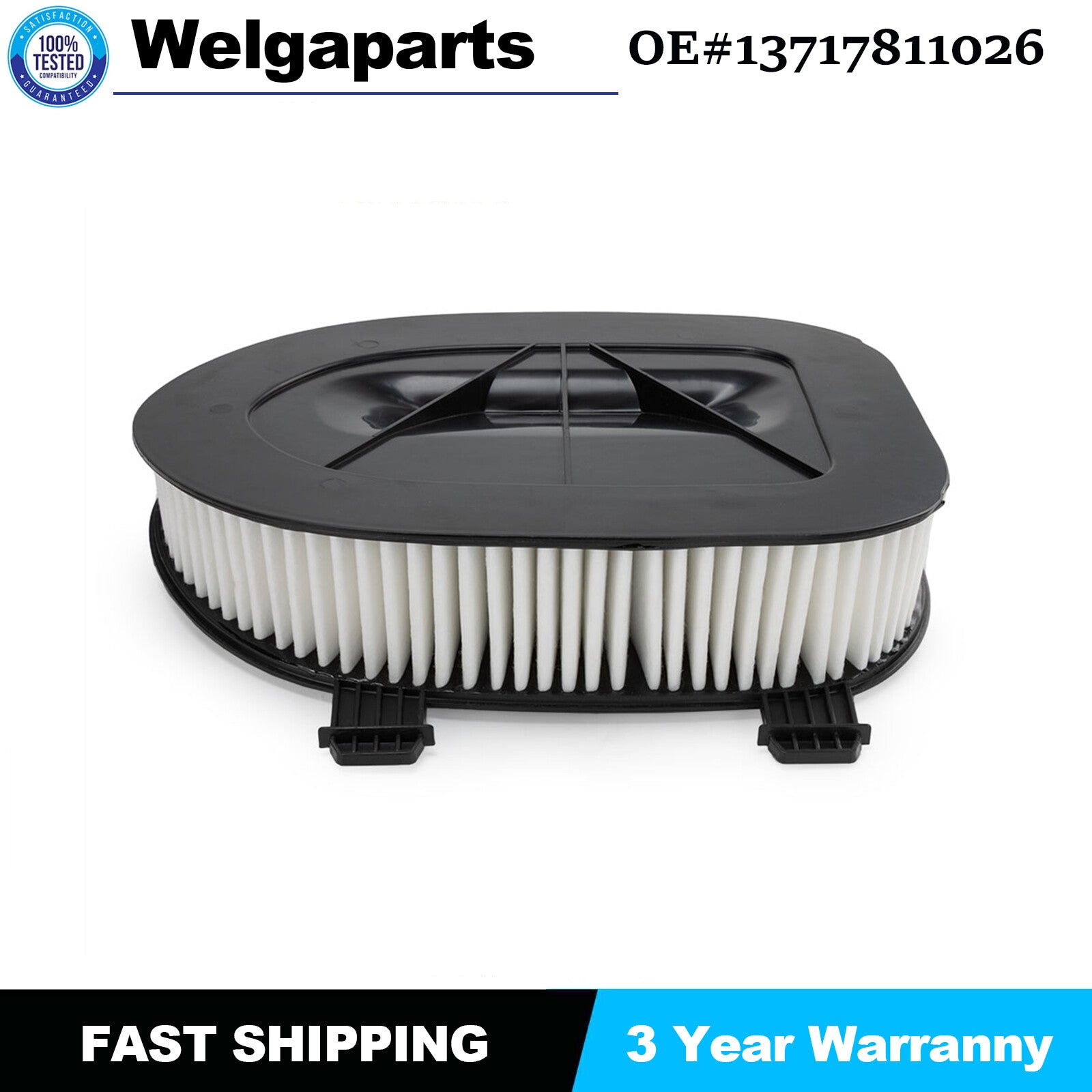 1PC Air Filter 13717811026 New for BMW X3 X5 X6 2015-2017 L4 2.0L xDrive28d