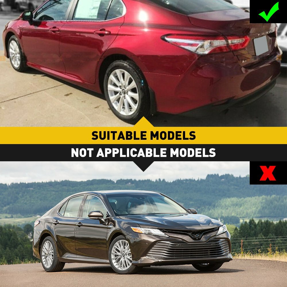 US Car Splash Guards Mud Flap Front Rear Kit for Toyota for Camry SE XSE 2018-2023?? Q