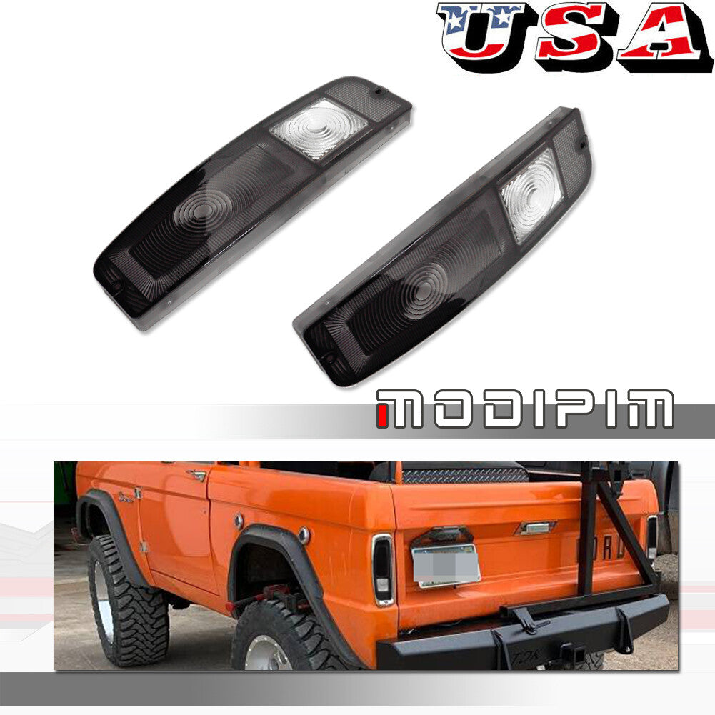 Piece Black Tail Light Protectors for 1967 - 1972 for Trucks and 1967 - 1977 for Mustang - v