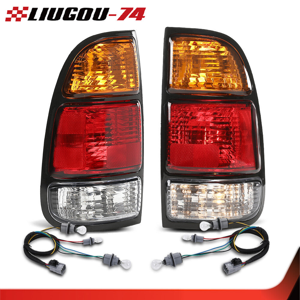 Suitable for Tundra taillight assembly set with left and right light bulbs for 00-06- v
