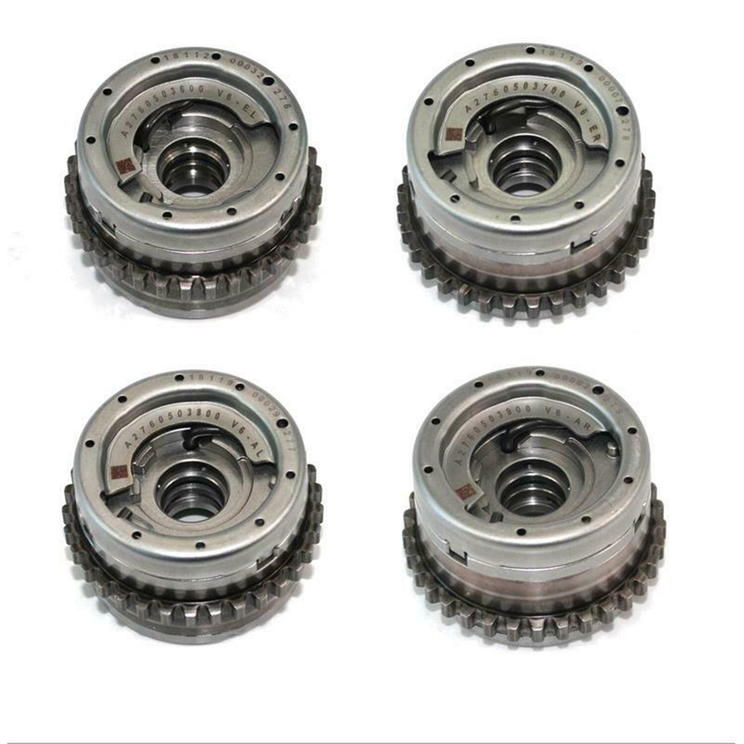 L+R Camshaft Adjusters Intake Exhaust 4X for AMG for Mercedes W222 W166 M276 C43