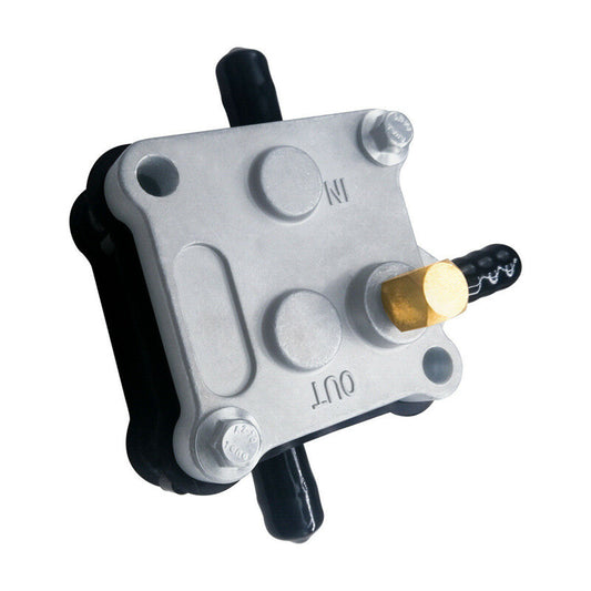 Fuel pump 14360A71 is suitable for Mercury 35, 50, 60, and 115HP outboard 2-stroke engines. 14360A41 and 14360A16 are also available. n