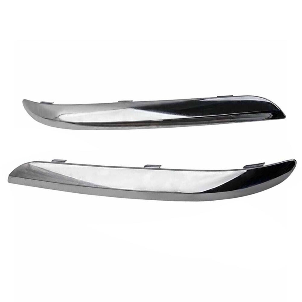2x Chrome Front Bumper Trim Set Fit for Chrysler 300 Accent 2011-13 2014 68127941AB