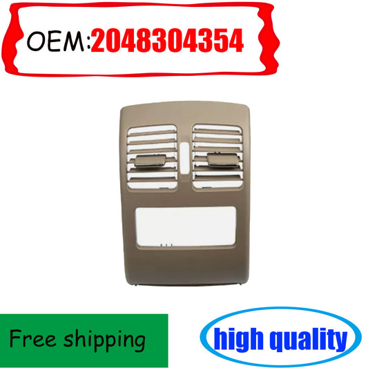 One beige rear center console air vent AC panel cover suitable for X204 GLK300 09-16- n