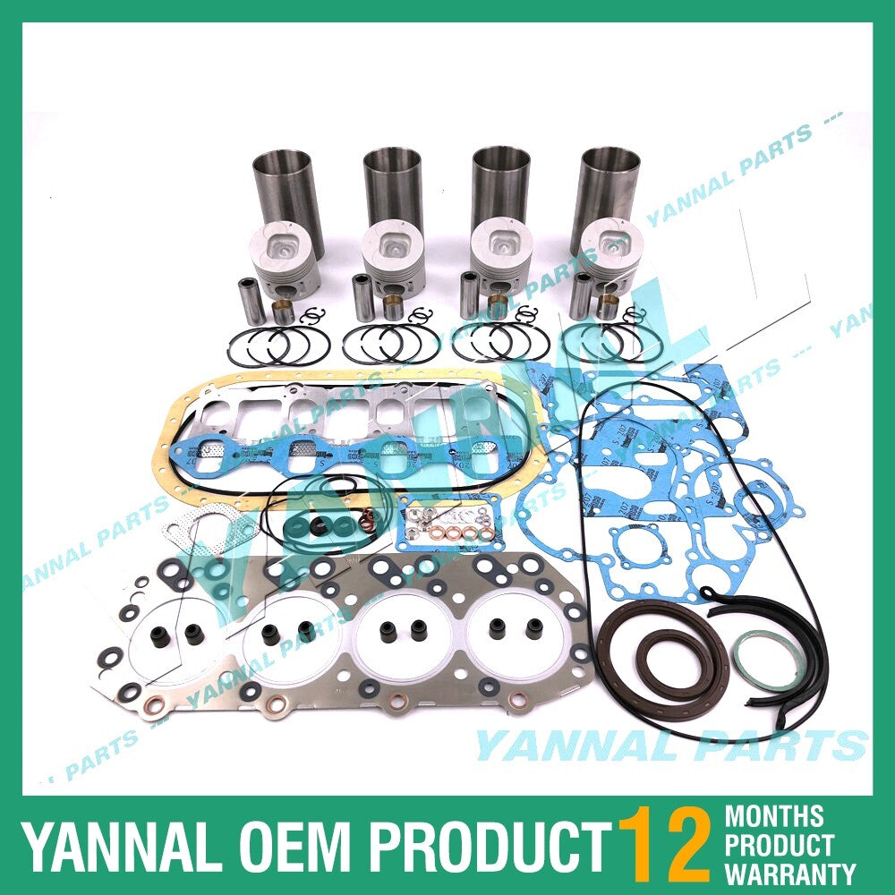 D201 Overhaul and Reconstruction Kit with Engine Gasket for Isuzu Engines