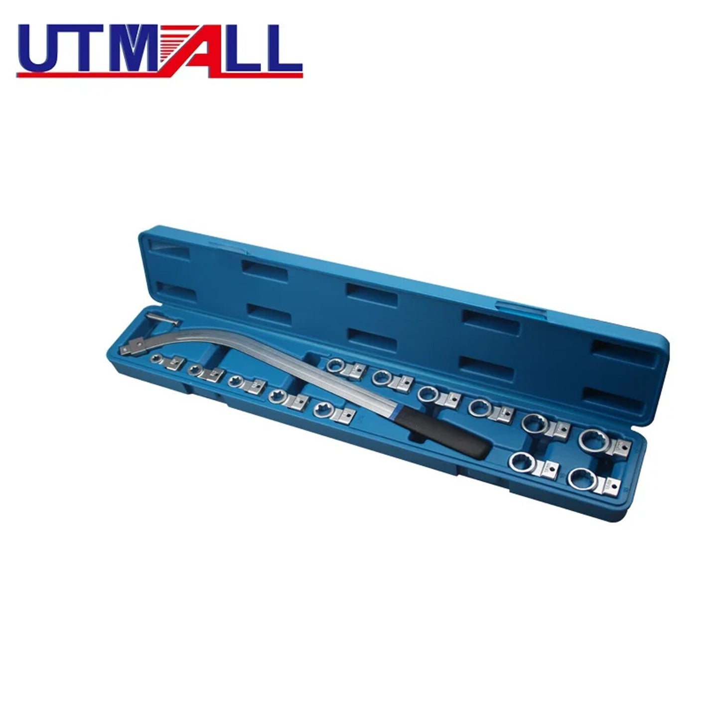 15-piece belt tensioner wrench set, 12mm-19mm, E10-E18 basic tool set.