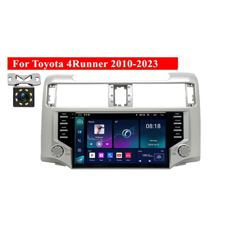9in For Carplay Car Radio Stereo GPS Nav Camera Fit for Toyota 4Runner 2010-2023