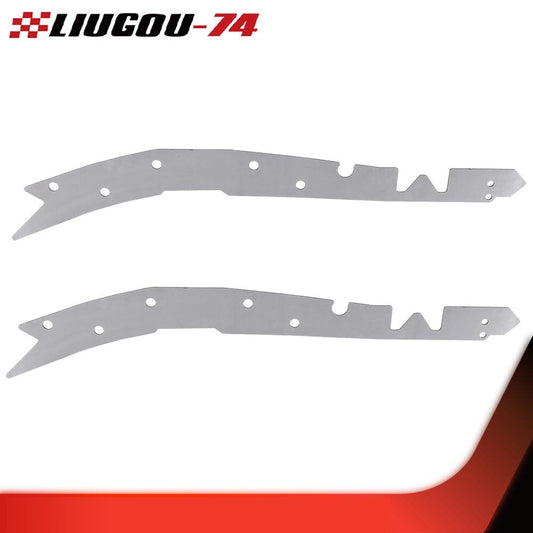 1 pair of frame rust repair plates fits 1995 - 2004 for Tacoma Silver - v