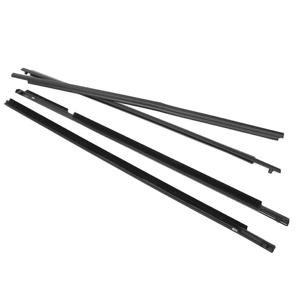 4X Outside Window Seal Door Belt Weatherstrip For 2009-2012 10 for Toyota for Corolla