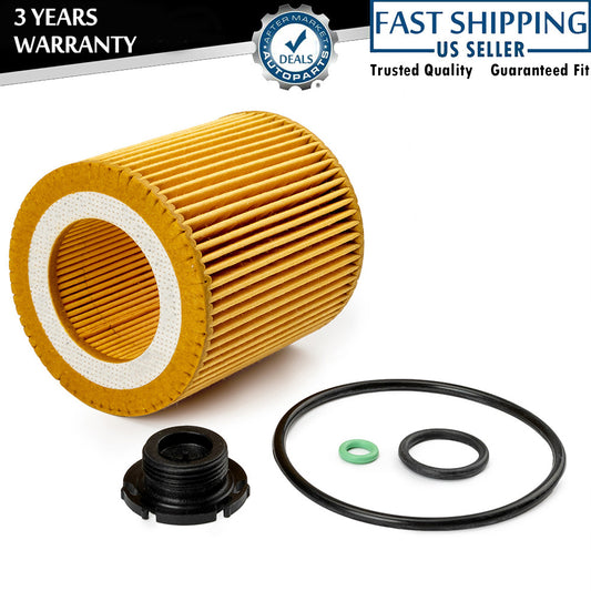 11427566327 Oil Filter Fit for BMW 328i 335i 335xi 528i 535i 740i Z4 X3 X5 X6 Q