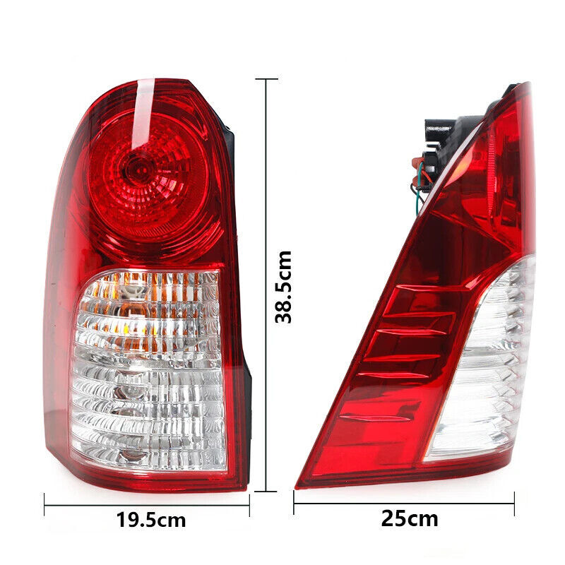 Pair Rear Tail Light Parking Lamp Assembly for Ssangyong Actyon Sports 2007-2013