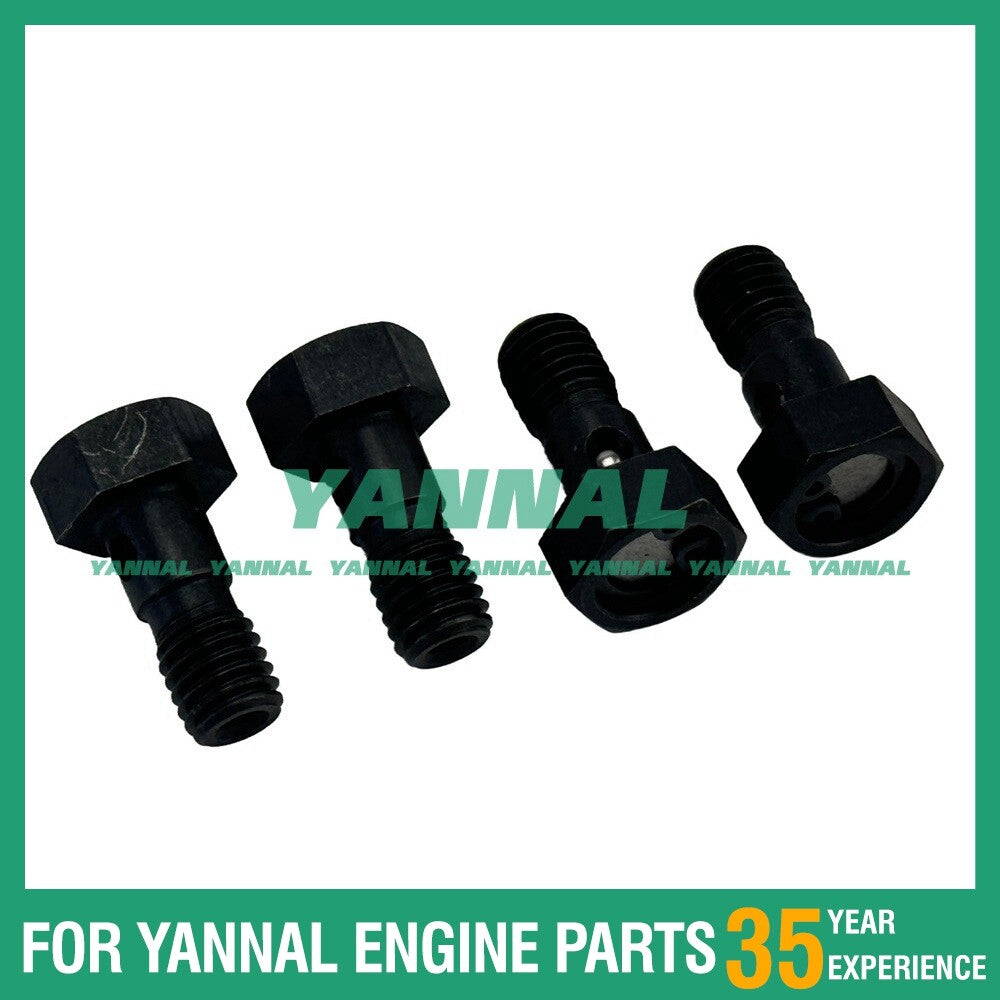 Repair and replace flange bolts compatible with 4TNV88 engine diesel parts -