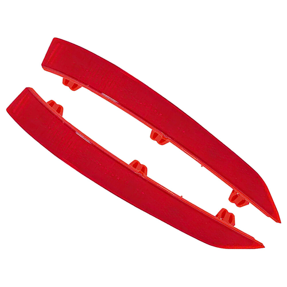 Pair Rear Bumper Face Bar Reflector For 3 Series G20 G21 2019-2021 LeftRight Q