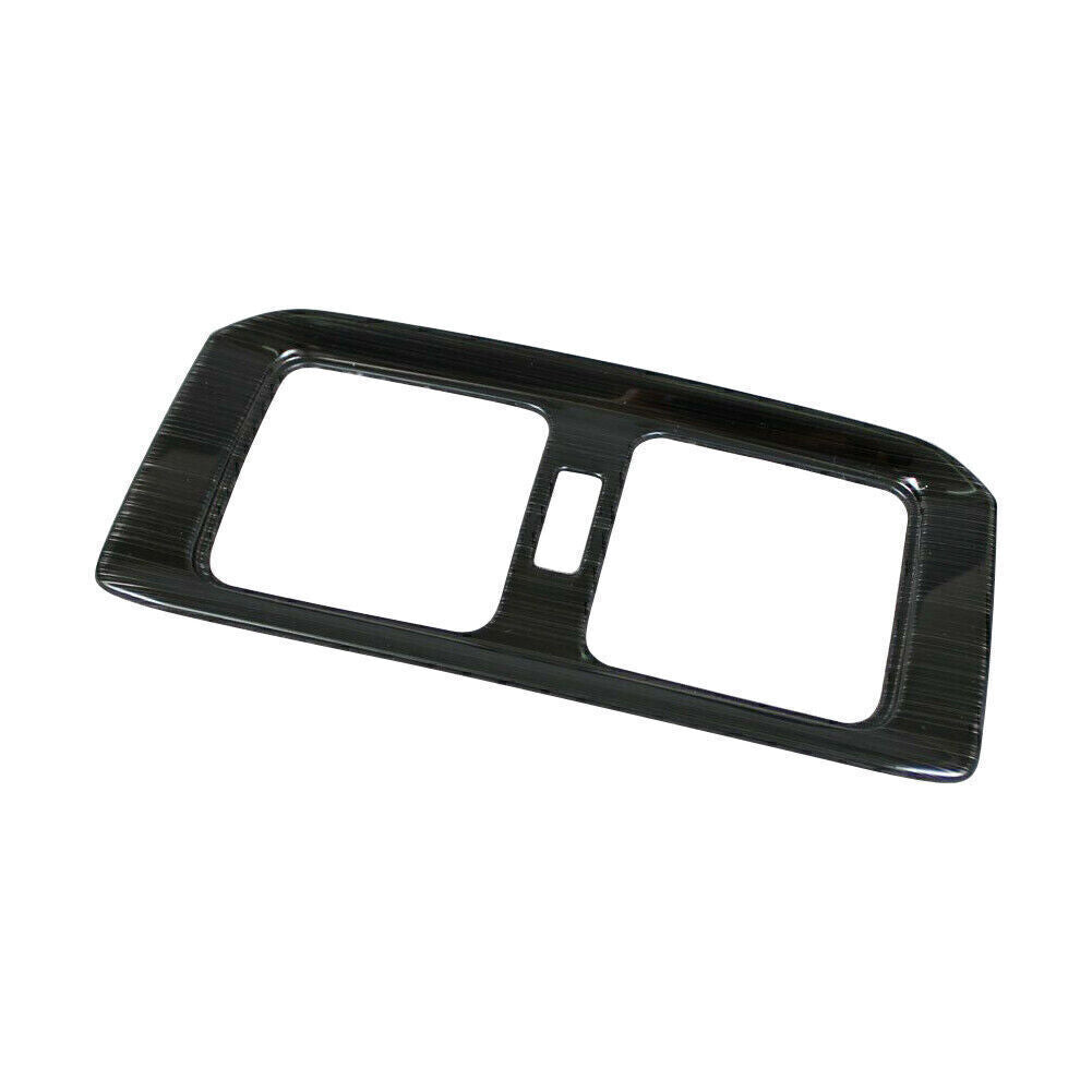 Rear Air Condition Vent Outlet Cover Trim Black Titanium for Toyota RAV4 2019 20