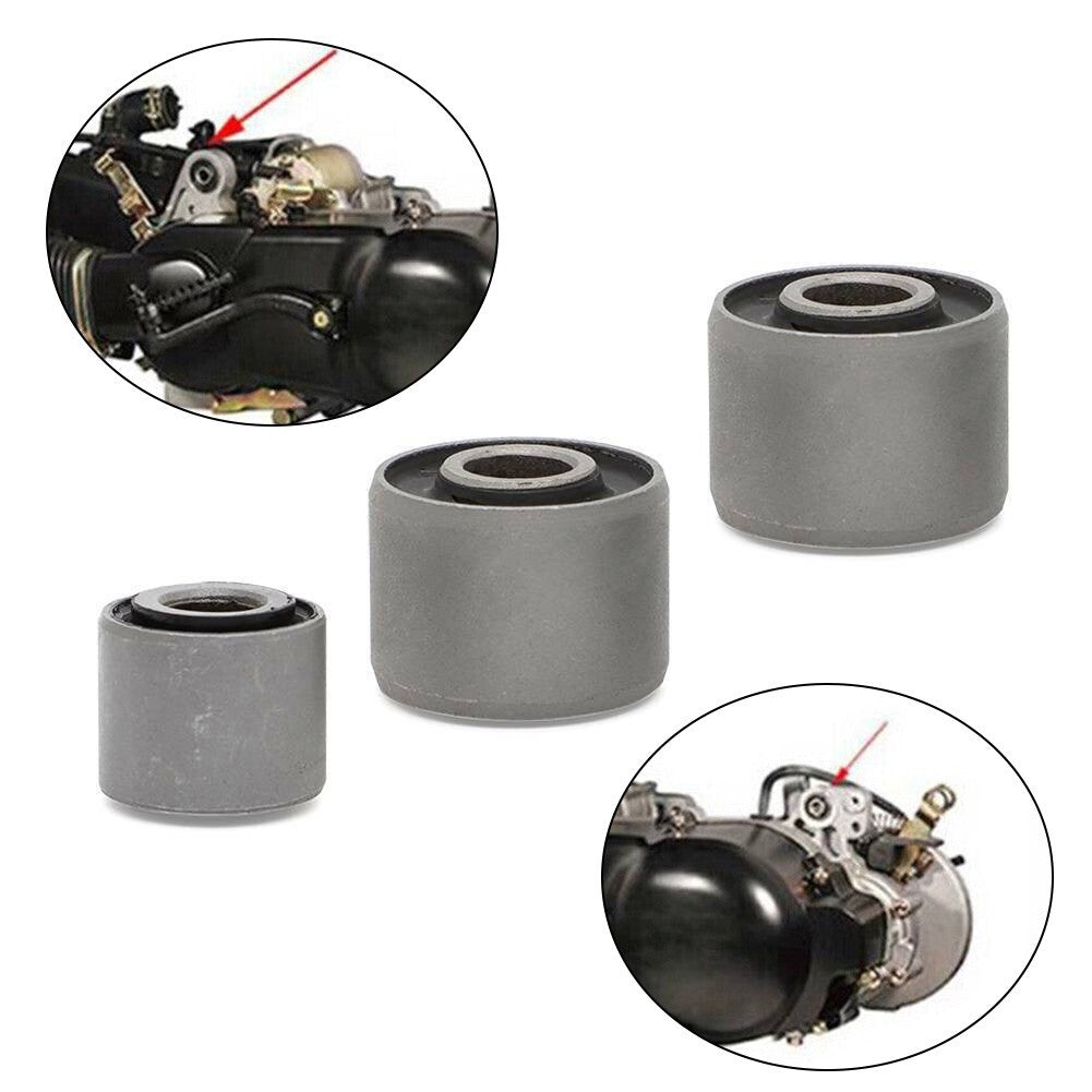 3PC Scooter Moped ATV Engine Crankcase Bushing Mount For GY6 50 125CC,150CC