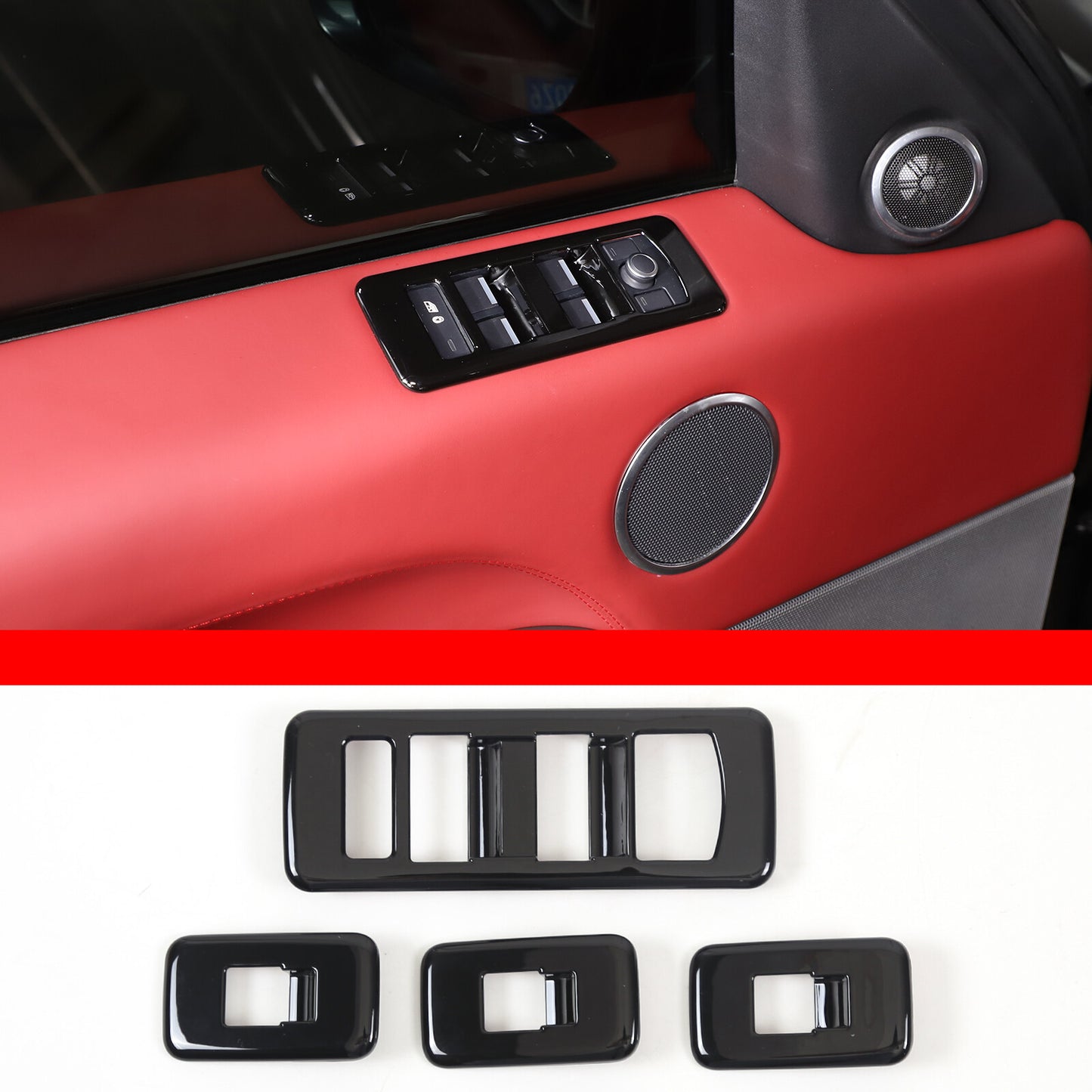 Matte Black ABS Side Door Handle Cover Trim Kit for Tundr@ Sequoia 2007 - 2021- v