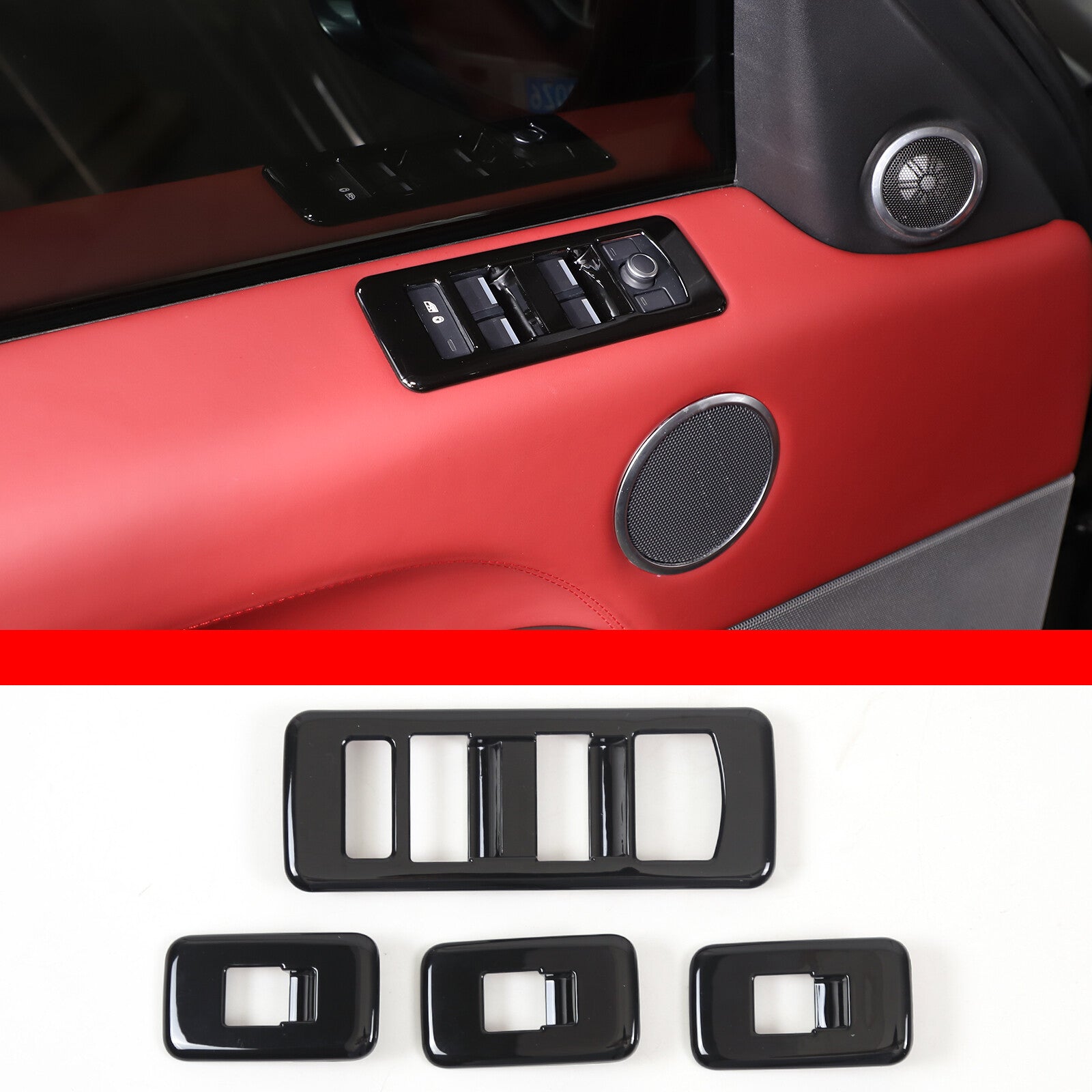 Matte Black ABS Side Door Handle Cover Trim Kit for Tundr@ Sequoia 2007 - 2021- v