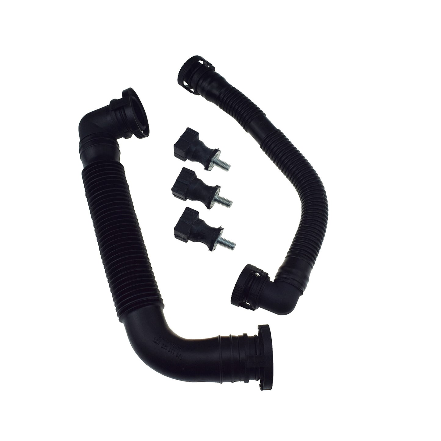 New Secondary Air Pump Breather Outlet Hose & Mount Kit for Audi for VW for Seat for Skoda Q
