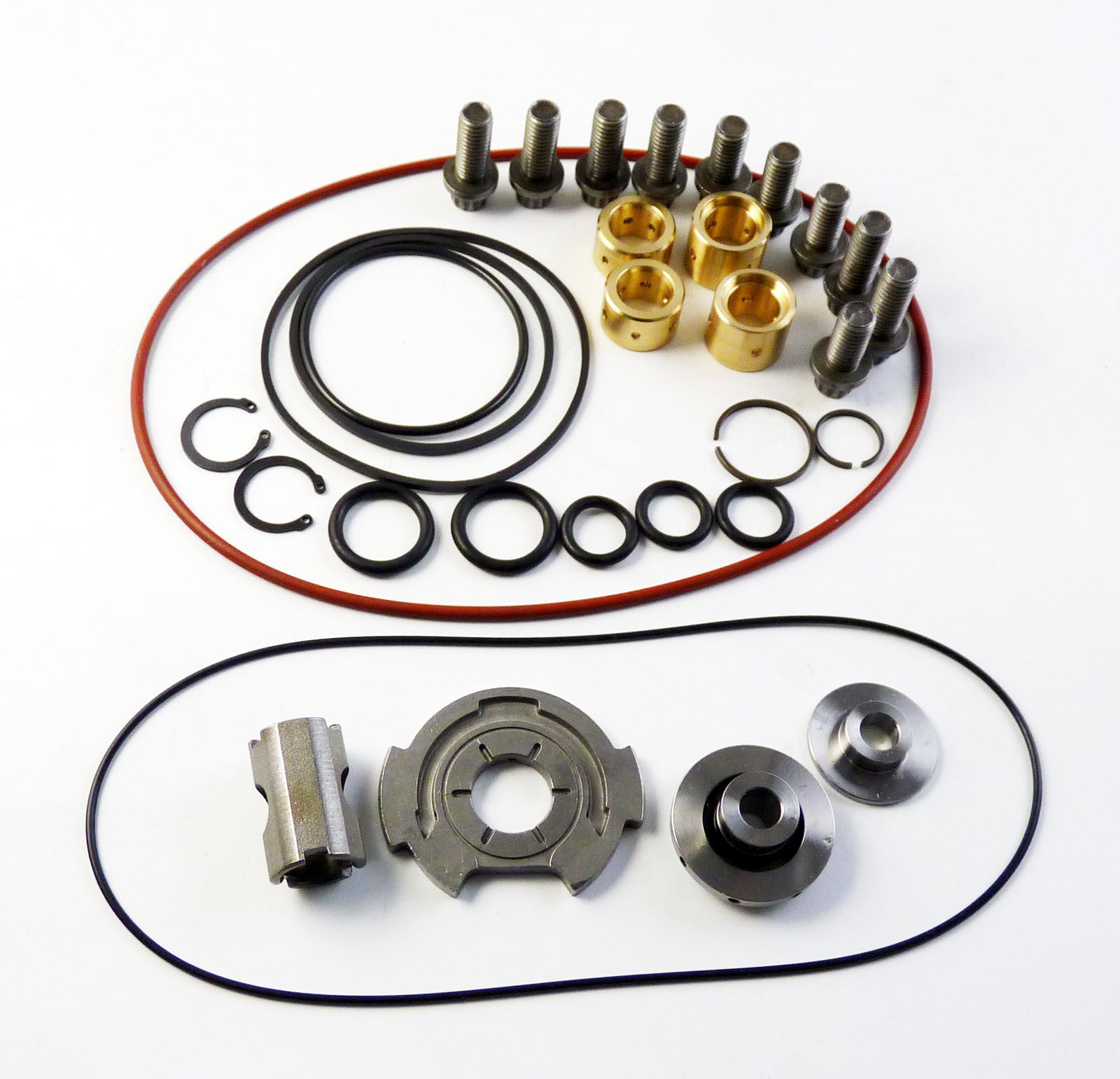 740659-0010 Turbo Rebuild Kit Upgrade Fits 60 GT37 GT3782VA New - v